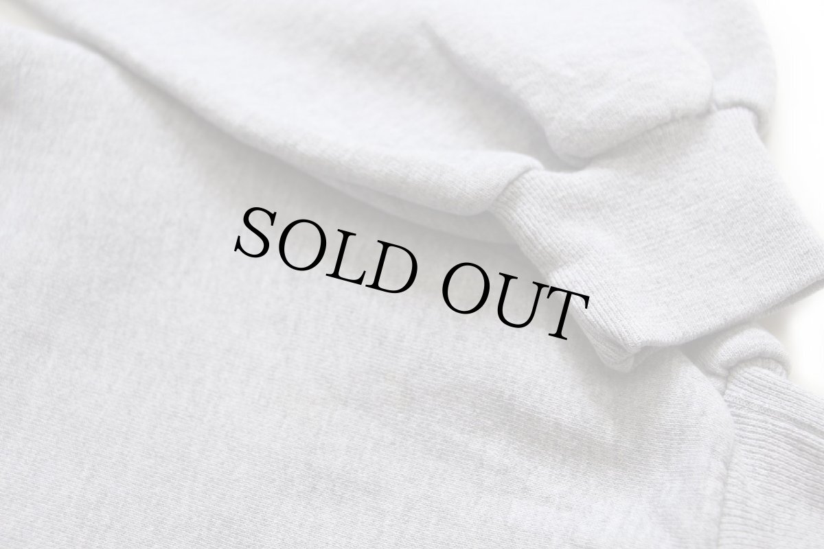 画像6: 90s メキシコ製 RUSSELLラッセル 無地 前V スウェット 杢グレー XL★ブランク (6)