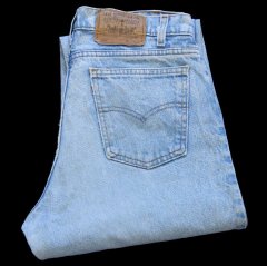 90s アメリカ製 Levi’s 550 バギーデニム w33 ペンキ ボロ 90s アメリカ製 Levi's 550 バギーデニム w33 ペンキ ある ボロ