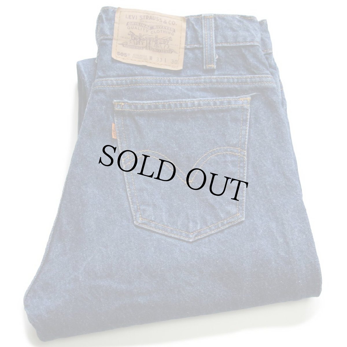 画像1: 90s メキシコ製 Levi'sリーバイス 505 デニムパンツ w33 L30★141 (1)