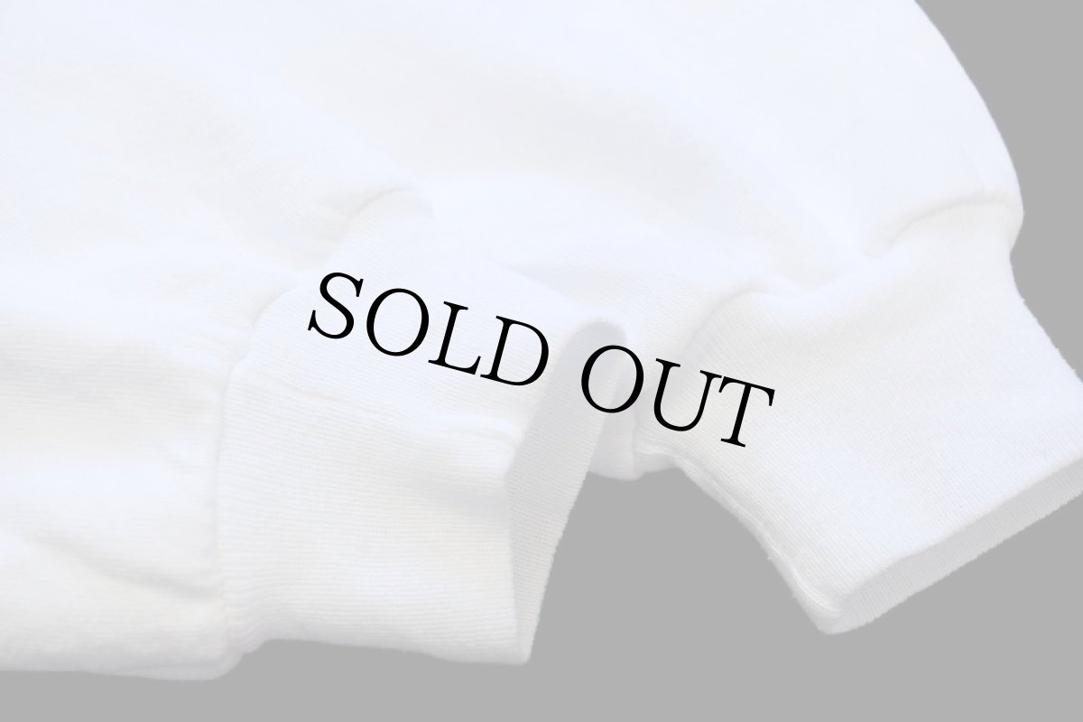 画像6: 90s USA製 RUSSELLラッセル 無地 スウェットパーカー 白 L★フーディー ブランク (6)