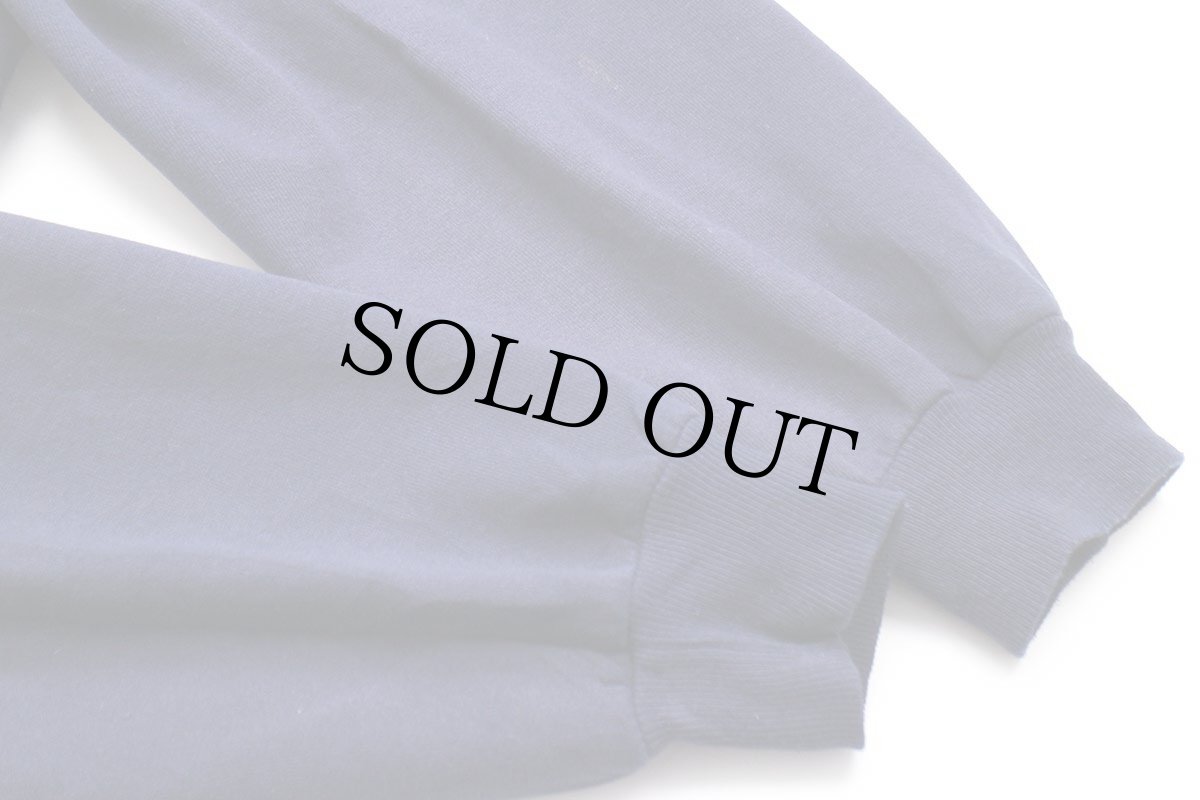 画像6: 90s RUSSELLラッセル 無地 スウェット ジップパーカー ナス紺 フェード★フーディー ブランク (6)