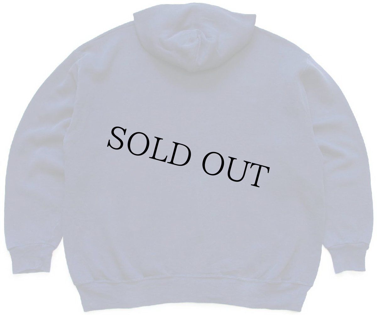 画像2: 90s USA製 RUSSELLラッセル 無地 スウェット ジップパーカー 紺 XXL★特大 フーディー ブランク (2)