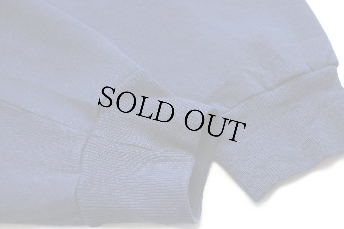 画像6: 90s USA製 RUSSELLラッセル 無地 スウェット ジップパーカー 紺 XXL★特大 フーディー ブランク (6)