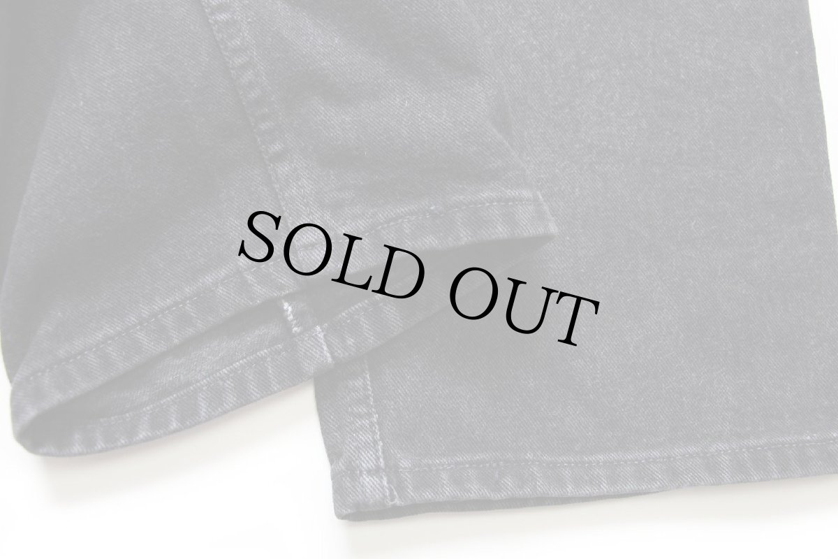 画像8: 90s カナダ製 Levi'sリーバイス 505 ブラック デニムパンツ w36 L30★66 (8)