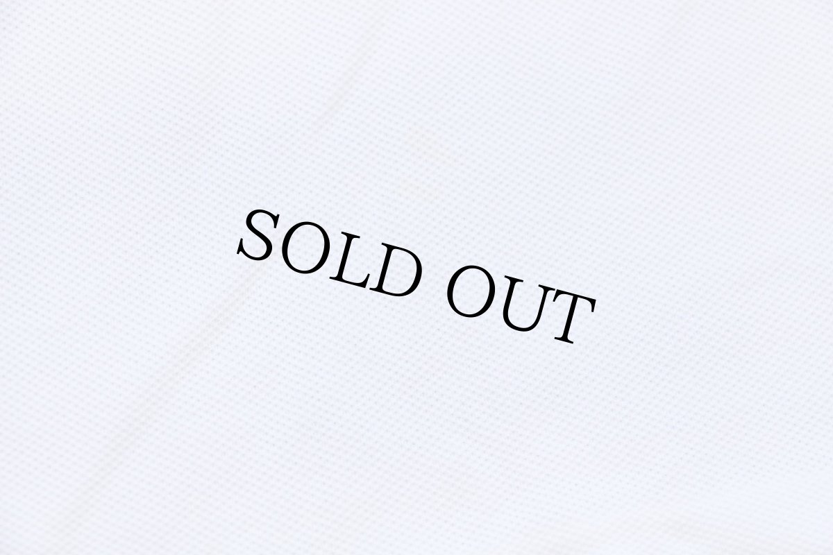 画像6: 80s IZOD LACOSTE ラコステ ワンポイント コットン 鹿の子 ポロシャツ 白 1/2 PATRON (6)