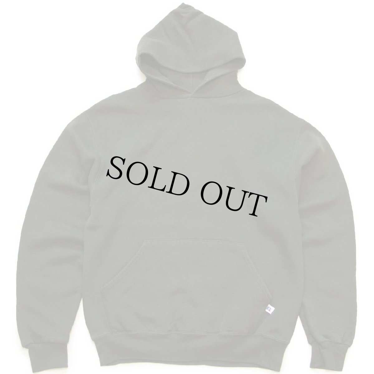 画像1: 90s メキシコ製 RUSSELLラッセル 無地 スウェットパーカー 深緑 M★フーディー ブランク (1)