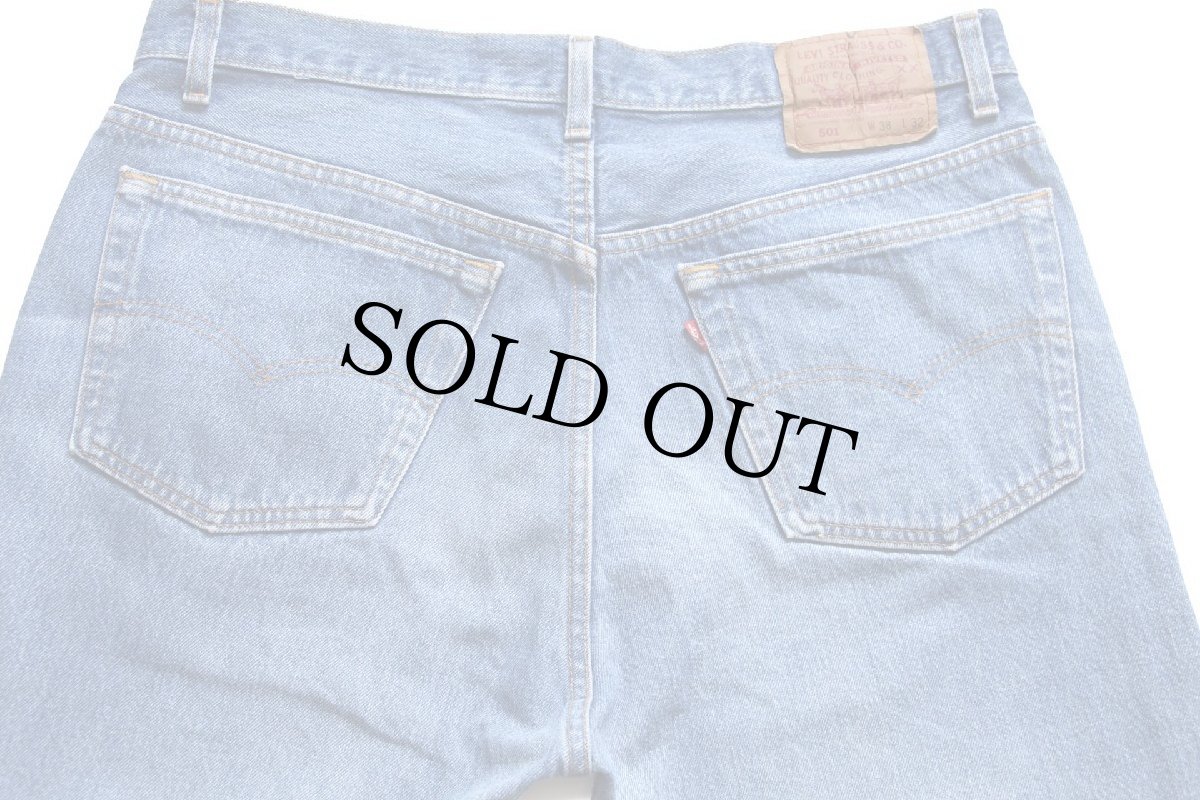 画像5: 90s USA製 Levi'sリーバイス 501 デニムパンツ w38★128 (5)