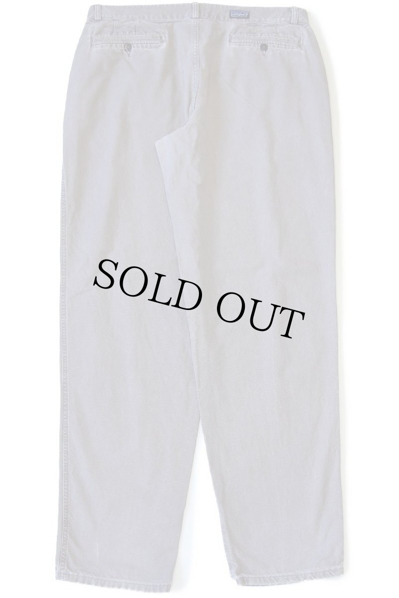 画像3: 00s patagoniaパタゴニア オーガニックコットン キャンバス パンツ グレー w38 (3)