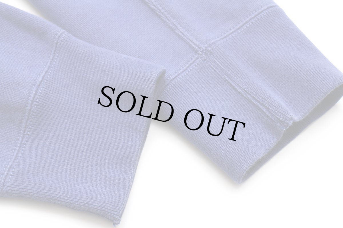 画像6: 00s ポロ ラルフローレン ワンポイント フード裏サーマル 前V スウェットパーカー 青 M (6)