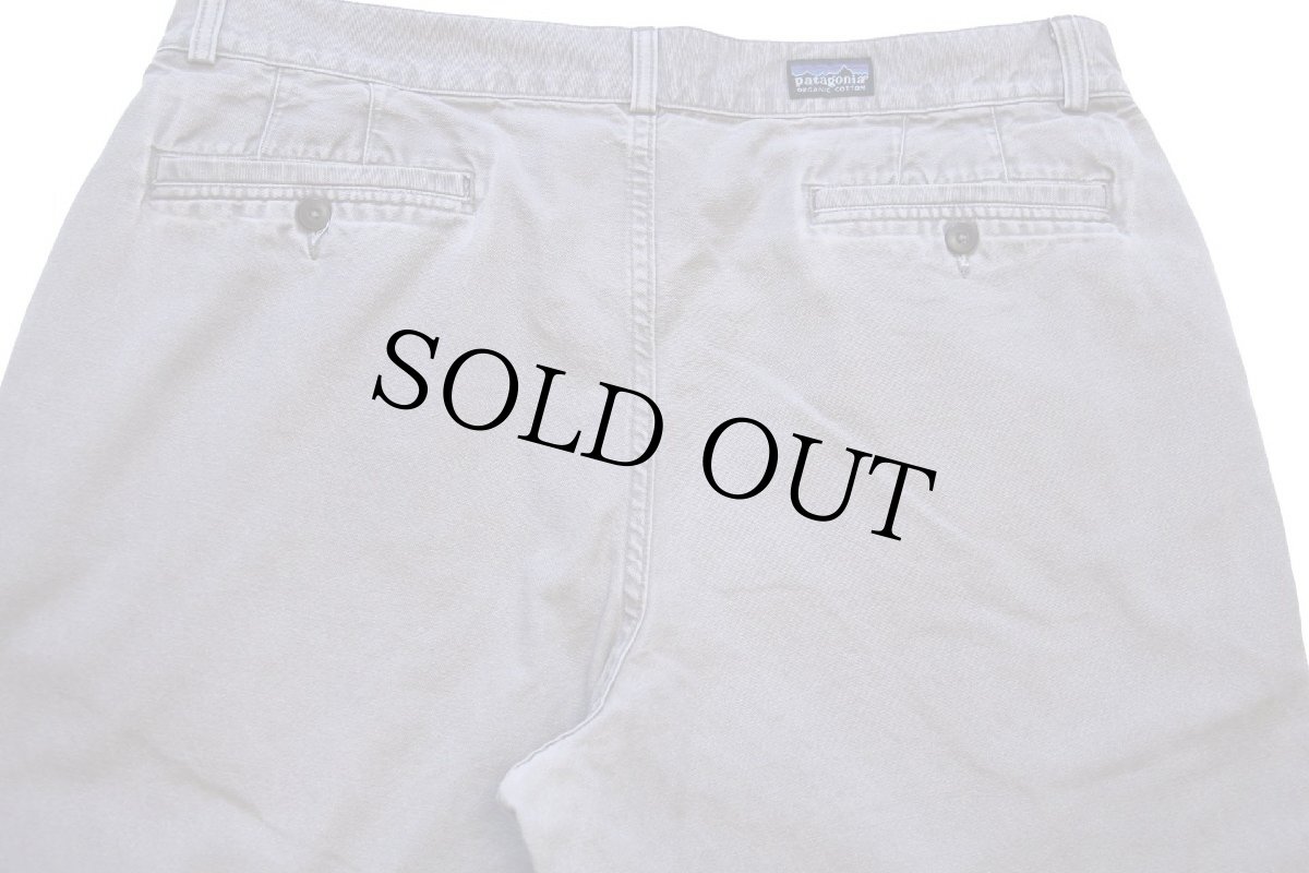 画像5: 00s patagoniaパタゴニア オーガニックコットン キャンバス パンツ グレー w38 (5)