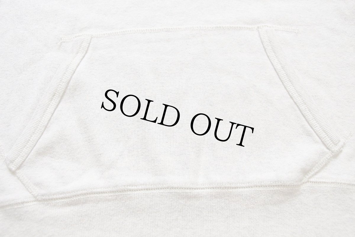 画像6: 00s ポロ ラルフローレン ワンポイント ヘンリーネック フード裏サーマル コットン カットソー パーカー オートミール S★スウェット (6)