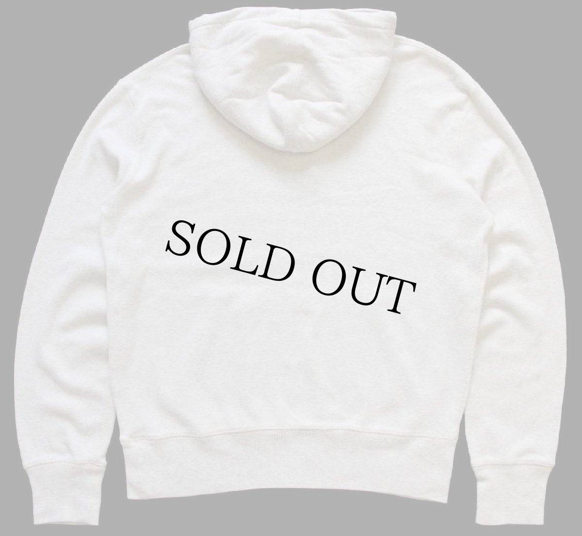 画像2: 00s ポロ ラルフローレン ワンポイント ヘンリーネック フード裏サーマル コットン カットソー パーカー オートミール S★スウェット (2)