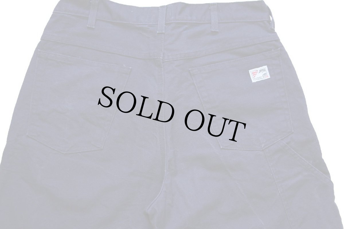 画像5: USA製 TYNDALE FR ダック地 ワークパンツ 紺 w35 L32 (5)