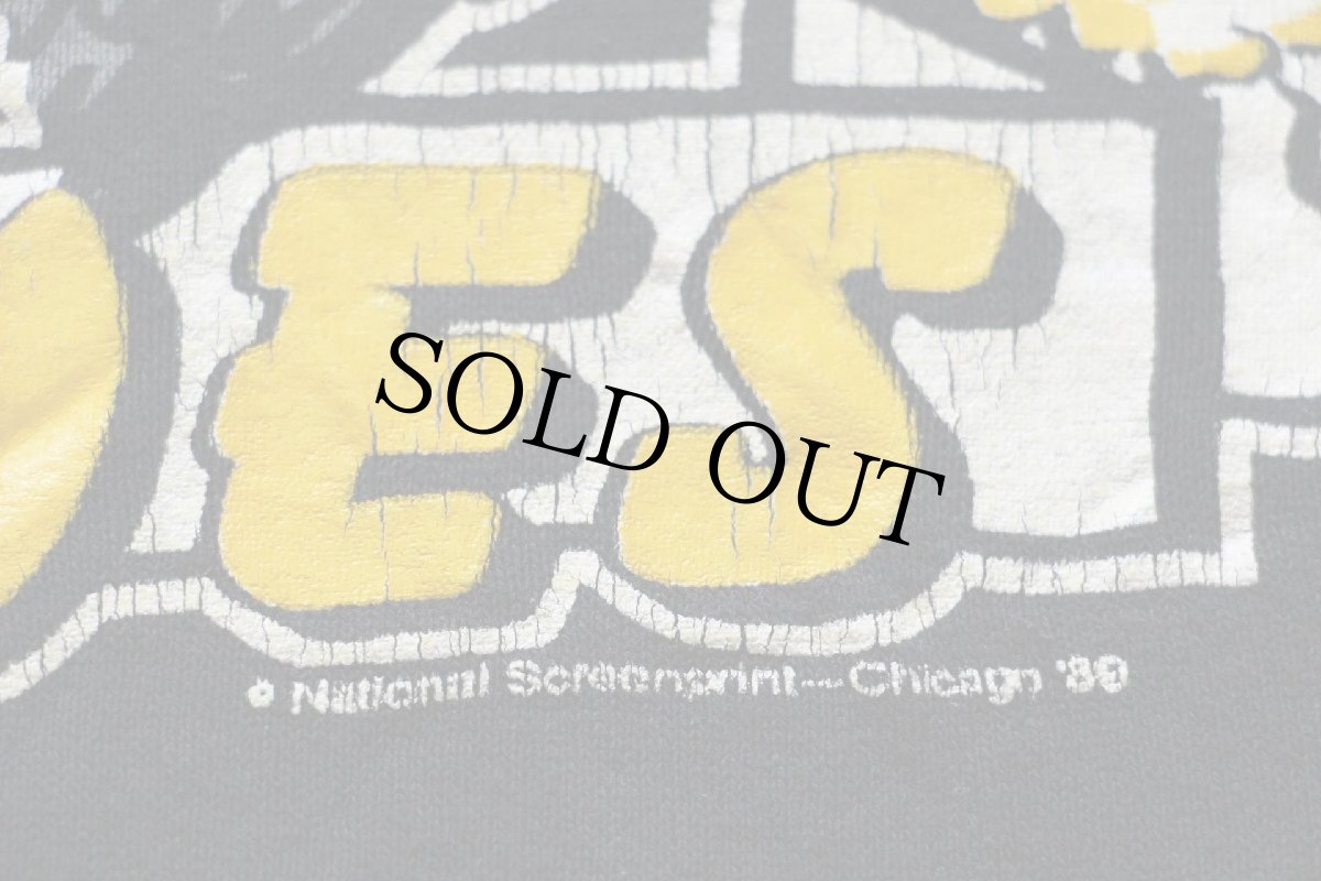 画像4: 80s USA製 COLORADO BUFFALOES スウェット 黒 L★RUSSELLラッセル (4)