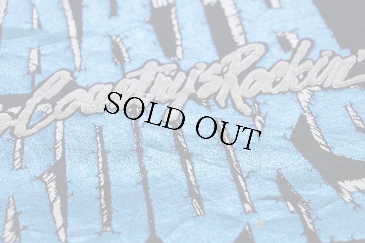 画像4: 80s USA製 GARTH BROOKS This Country's Rockin 両面プリント スウェット 黒 XL (4)