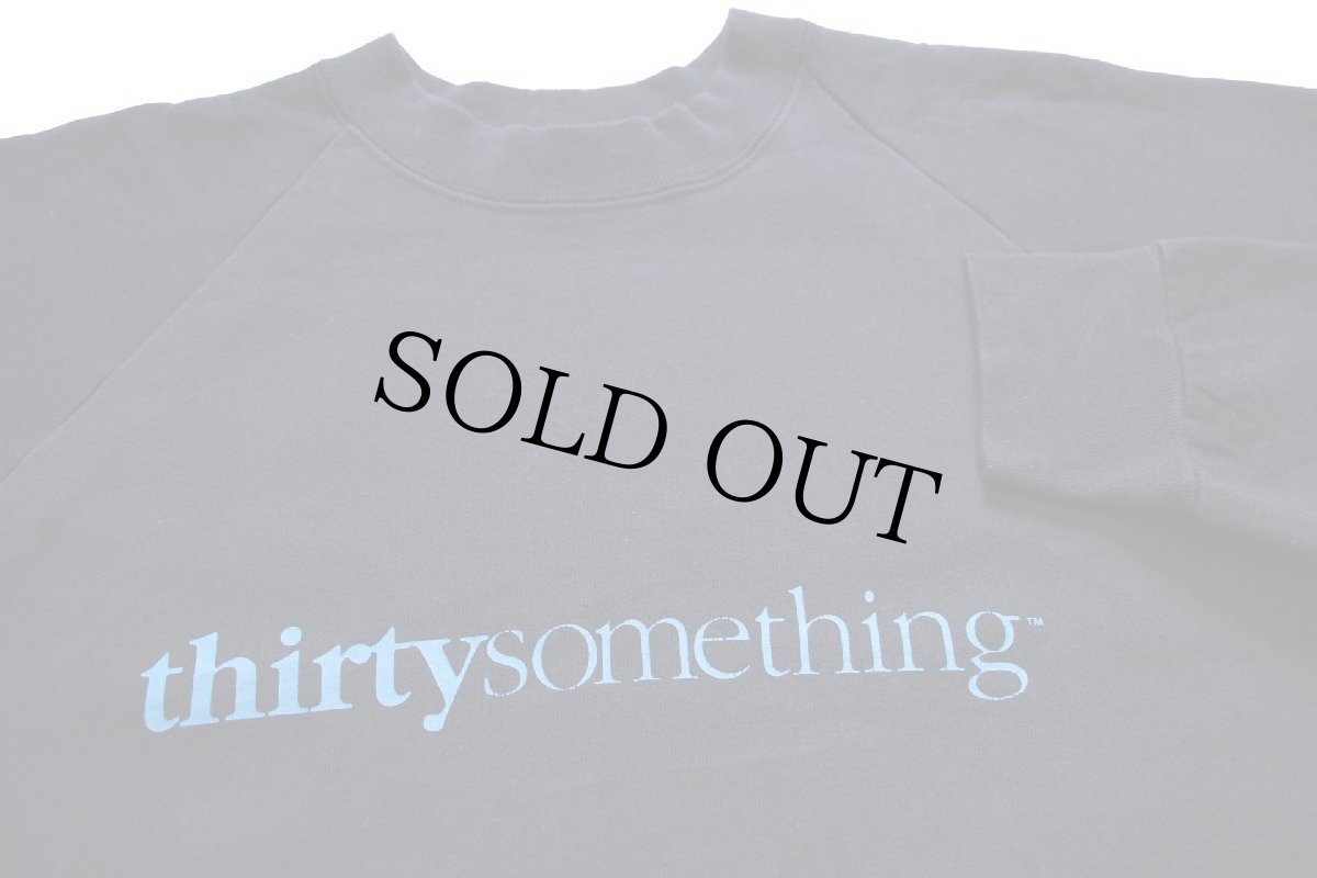 画像3: 80s USA製 thirtysomething ナイスサーティーズ スウェット 黒 XL (3)