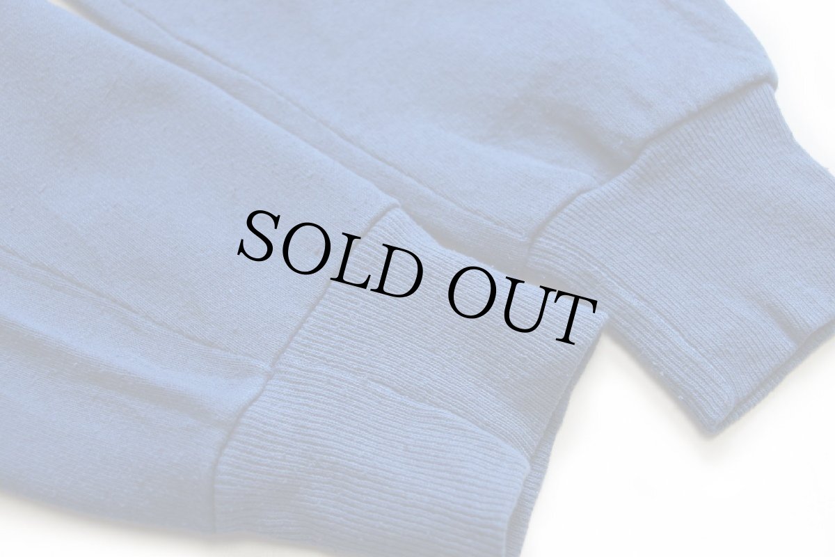 画像6: 80s USA製 Whitesboro WARRIORS インディアンヘッド スウェット 青 M (6)