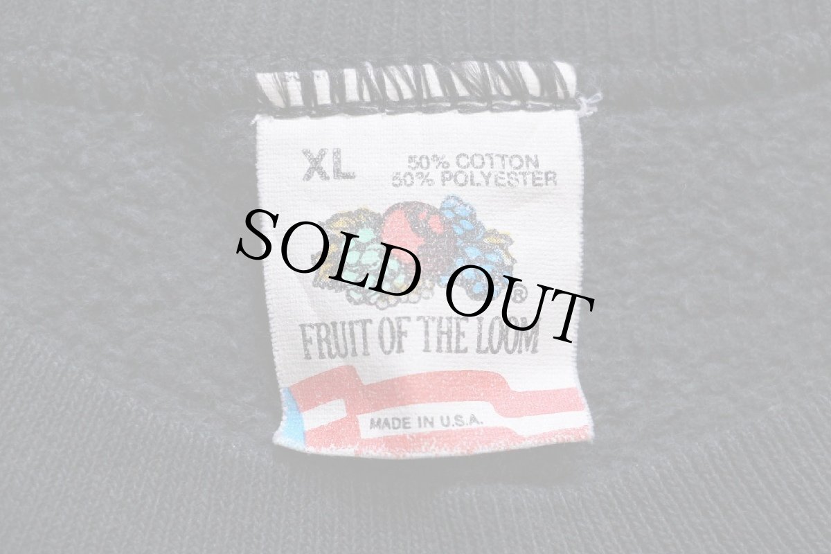 画像5: 80s USA製 GARTH BROOKS This Country's Rockin 両面プリント スウェット 黒 XL (5)