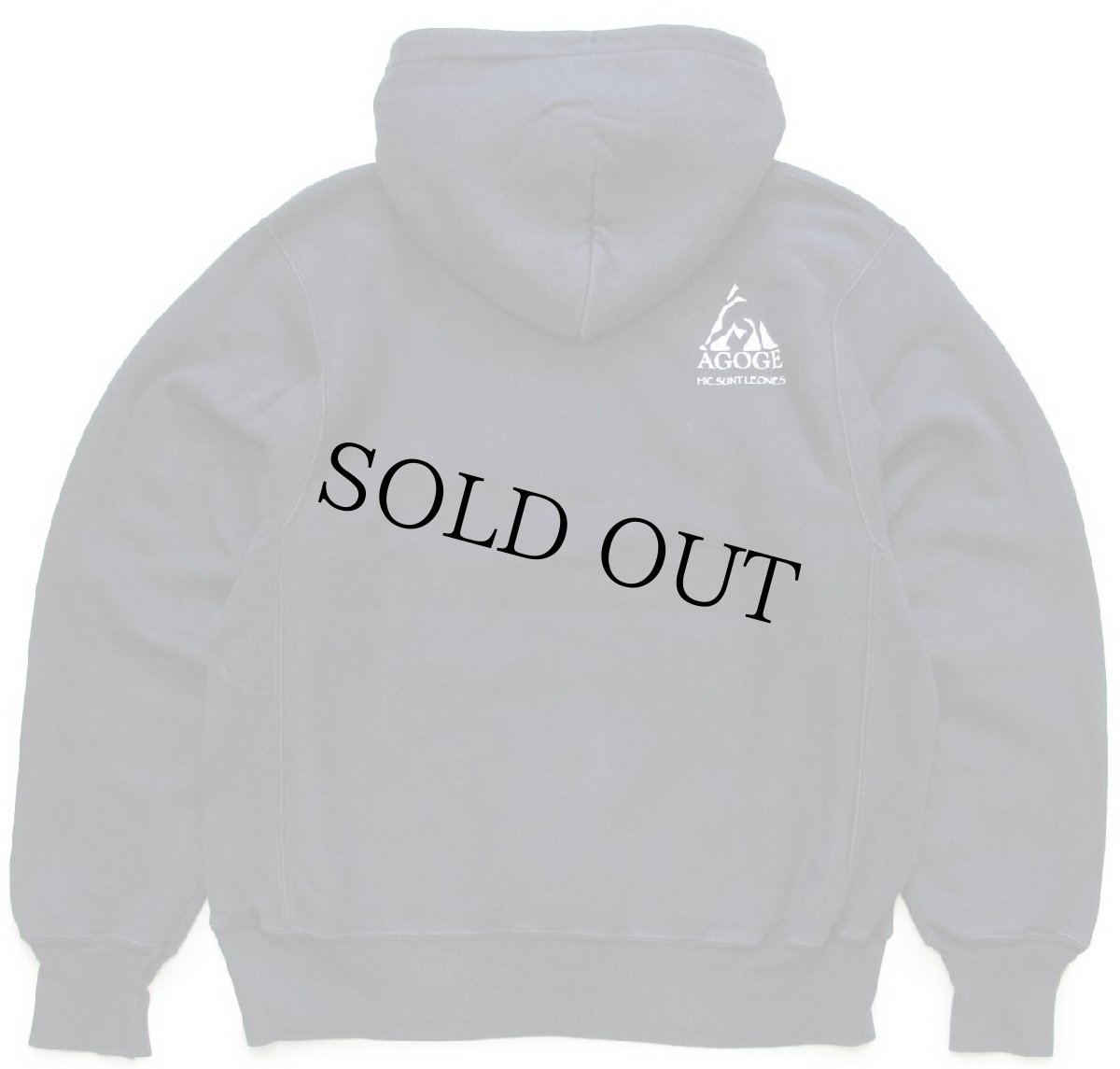 画像2: 00s Championチャンピオン CrossFit AGOGE GYM 両面プリント リバースウィーブ スウェットパーカー 黒 S★フーディー (2)