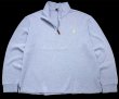 POLO GOLF ポロ ゴルフ ハーフジップ コットン ニット トレーナー L POLO GOLF ポロ ゴルフ ハーフジップ コットン ニット