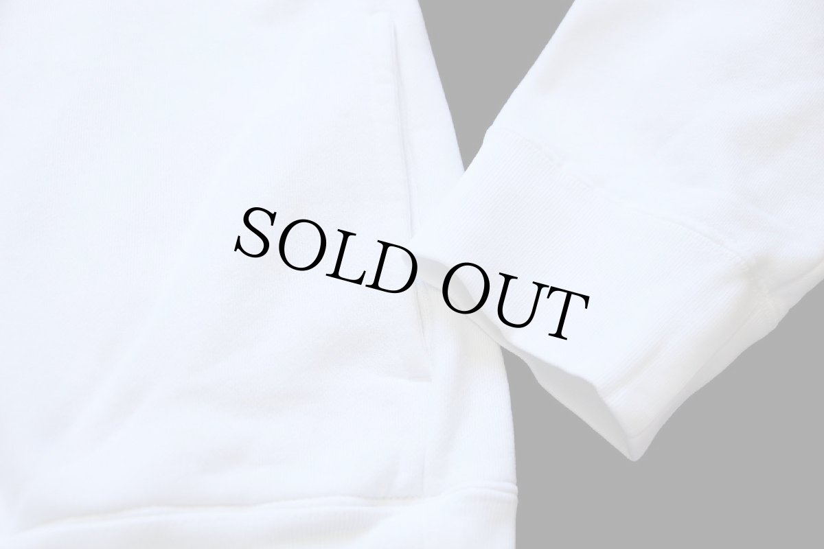 画像5: 00s ポロ ラルフローレン ワンポイント 襟付き ハーフジップ スウェット 白 M (5)