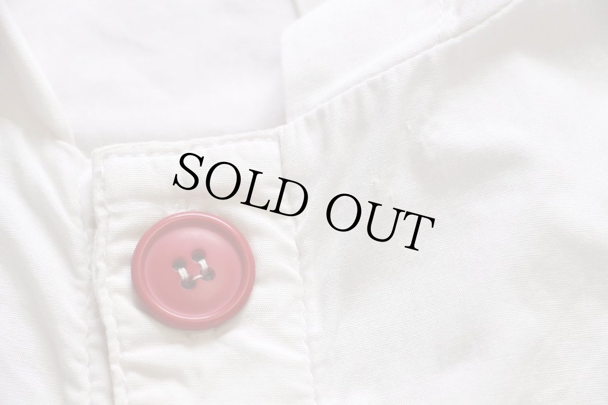 画像6: 90s イタリア製 BENETTONベネトン B65 フェルトパッチ マルチカラー 切り替え ノースリーブ コットンパーカー トリコカラー 44 (6)