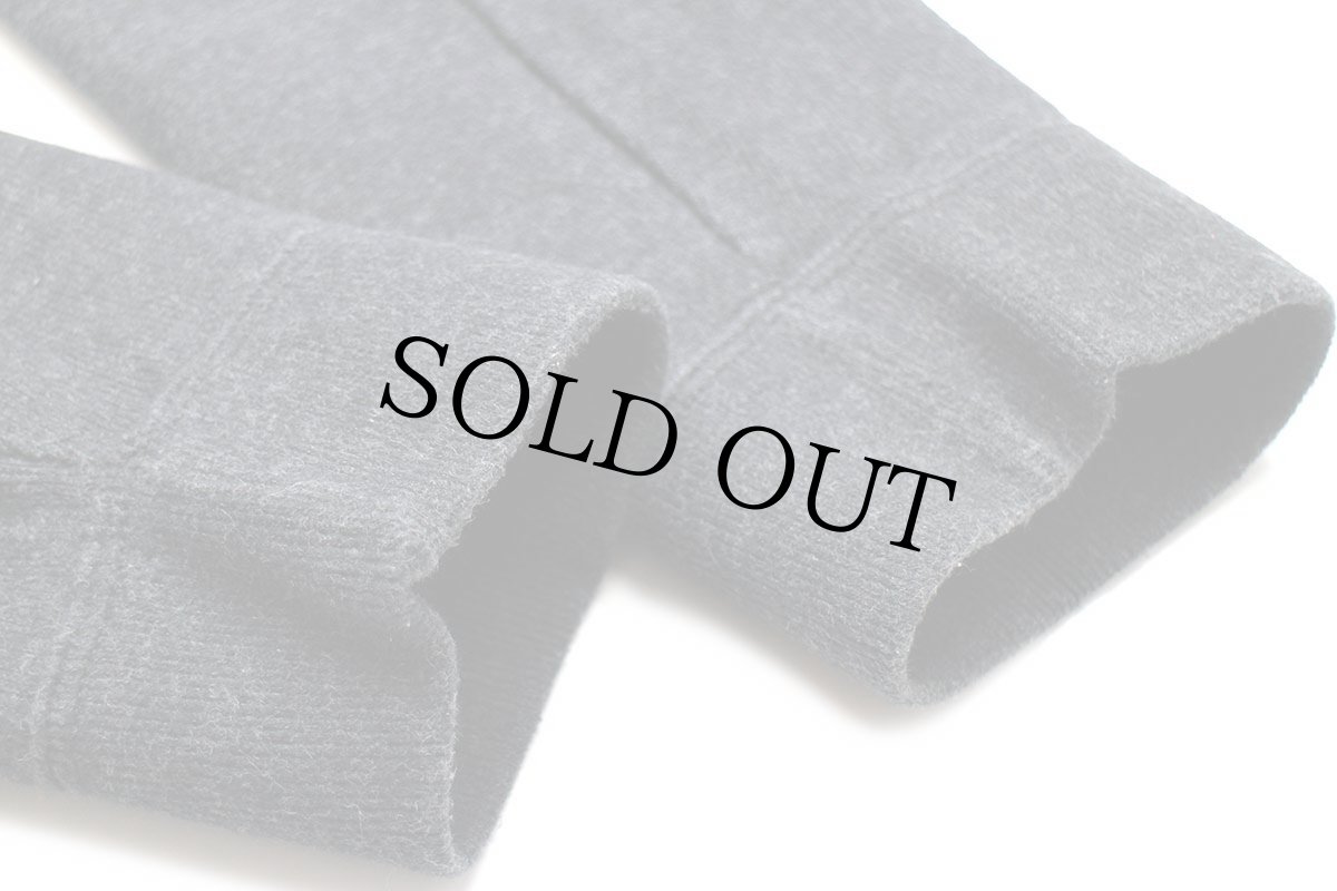 画像6: ポロ ラルフローレン ワンポイント ハイネック ハーフジップ コットン ニット スウェット チャコールグレー L (6)