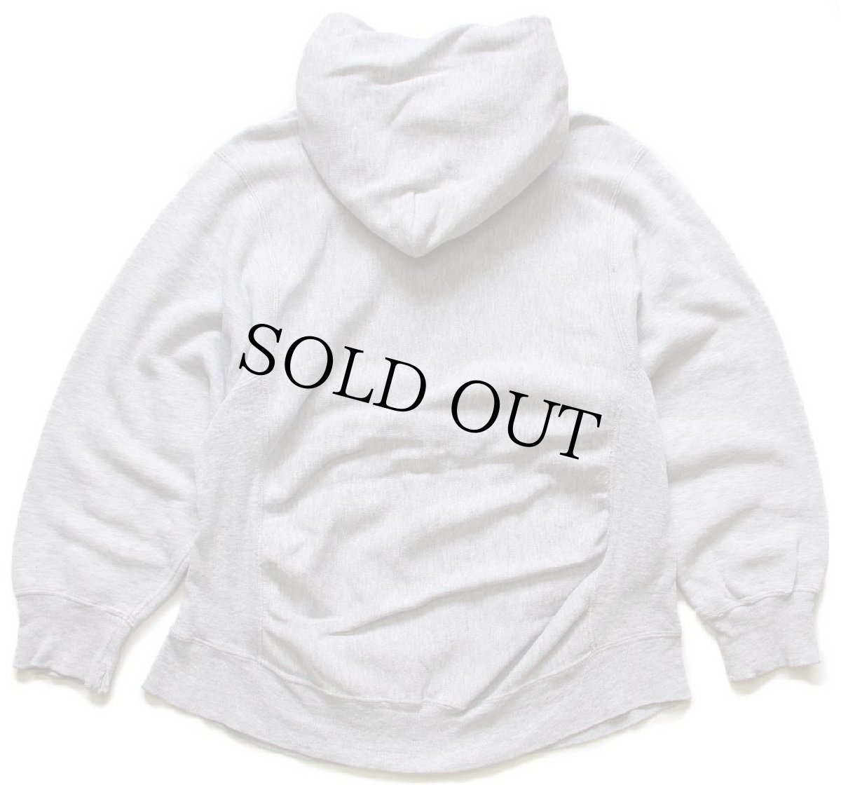 画像2: 80s USA製 SOFFE BROWN FOOTBALL アメフト リバースウィーブ スウェットパーカー 杢グレー M★フーディー (2)