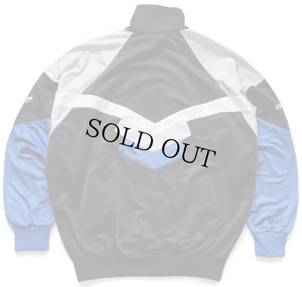 画像2: 90s adidasアディダス トレフォイル ロゴ刺繍 マルチカラー ハイネック ドルマンスリーブ トラックジャケット★ジャージ (2)