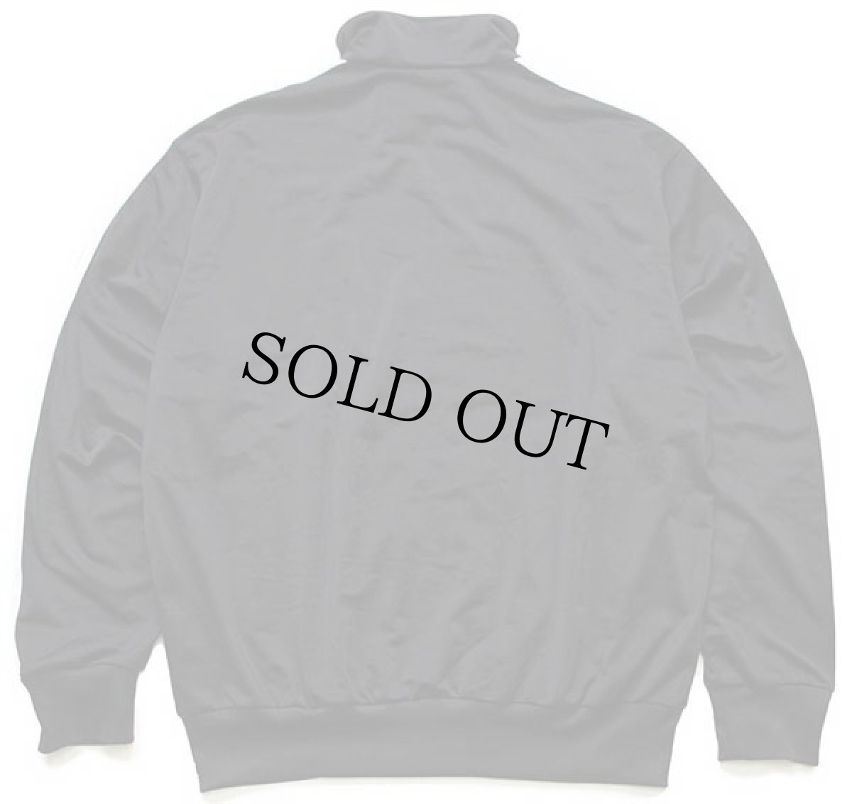 画像2: adidasアディダス トレフォイル ロゴ刺繍 ハイネック トラックジャケット 黒×白 M★ジャージ (2)