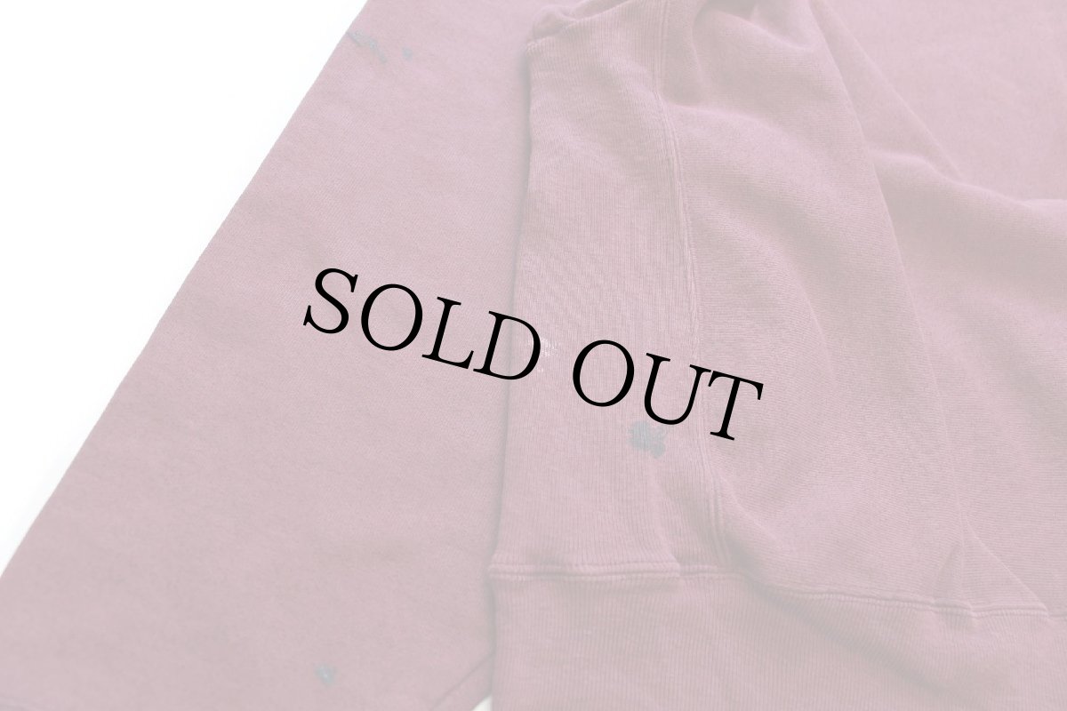 画像5: 00s Championチャンピオン UNIVERSITY OF MASSACHUSETTS リバースウィーブ スウェット バーガンディ フェード XL (5)