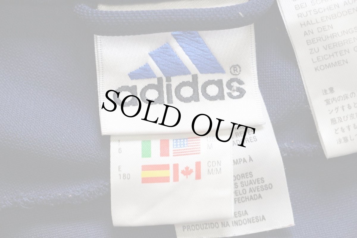 画像4: 00s adidasアディダス REAL FEDERACION ESPANOLA DE FUTBOL スペイン代表 刺繍 トラックジャケット M★ジャージ (4)