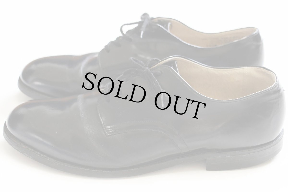 画像2: 90s 米軍 サービスシューズ レザーシューズ 黒 11.5R★革靴 (2)