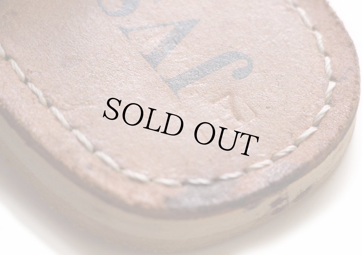 画像5: メキシコ製 JVS 編み込み レザー ワラチ サンダル 茶 7 (5)