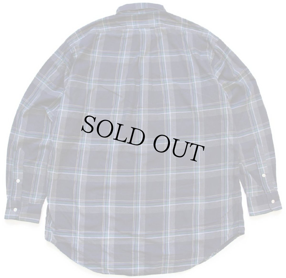画像2: 00s ラルフローレン BLAKE タータンチェック ボタンダウン コットンシャツ★76 (2)