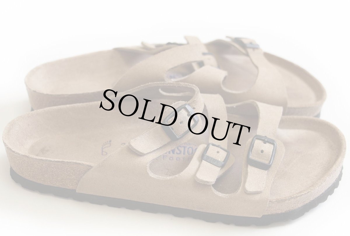 画像3: ドイツ製 BIRKENSTOCKビルケンシュトック Florida フロリダ サンダル ソフトフットベッド 薄茶 38/24.5 (3)