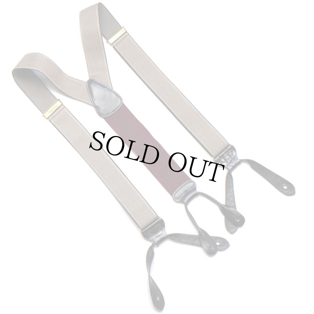 画像3: TRAFALGAR 織り柄 ボタンタブ式 サスペンダー★88 (3)