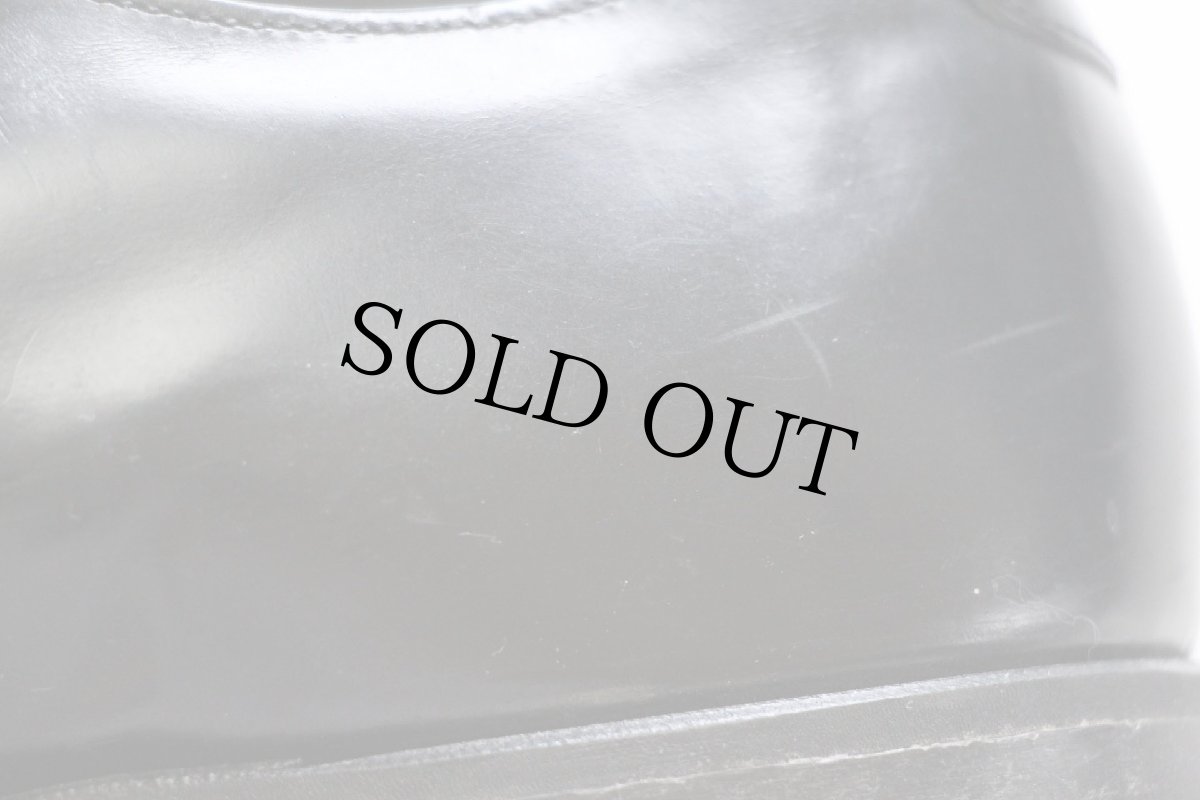 画像9: 90s 米軍 サービスシューズ レザーシューズ 黒 11.5R★革靴 (9)