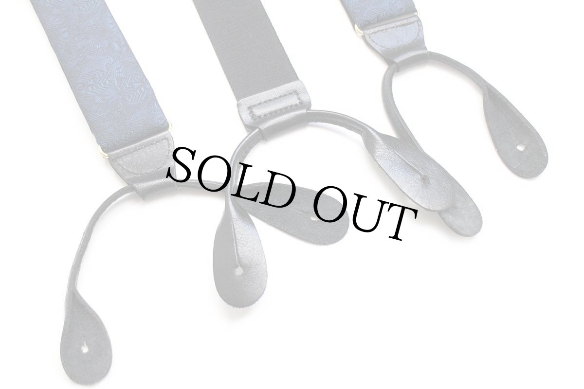 画像6: CAS GERMANY サカナ 総柄 ボタンタブ式 サスペンダー★91 (6)