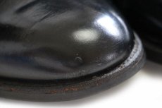 画像8: 90s 米軍 サービスシューズ レザーシューズ 黒 11.5R★革靴 (8)