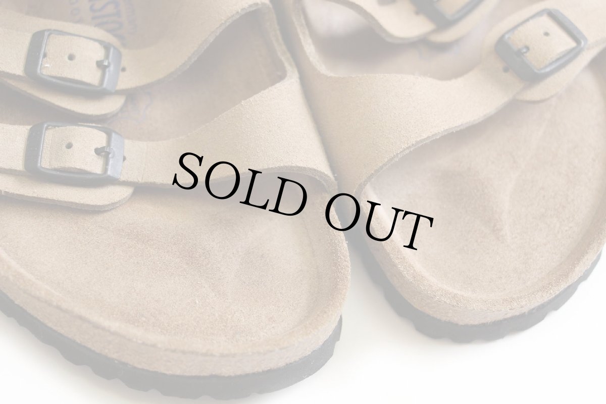 画像6: ドイツ製 BIRKENSTOCKビルケンシュトック Florida フロリダ サンダル ソフトフットベッド 薄茶 38/24.5 (6)