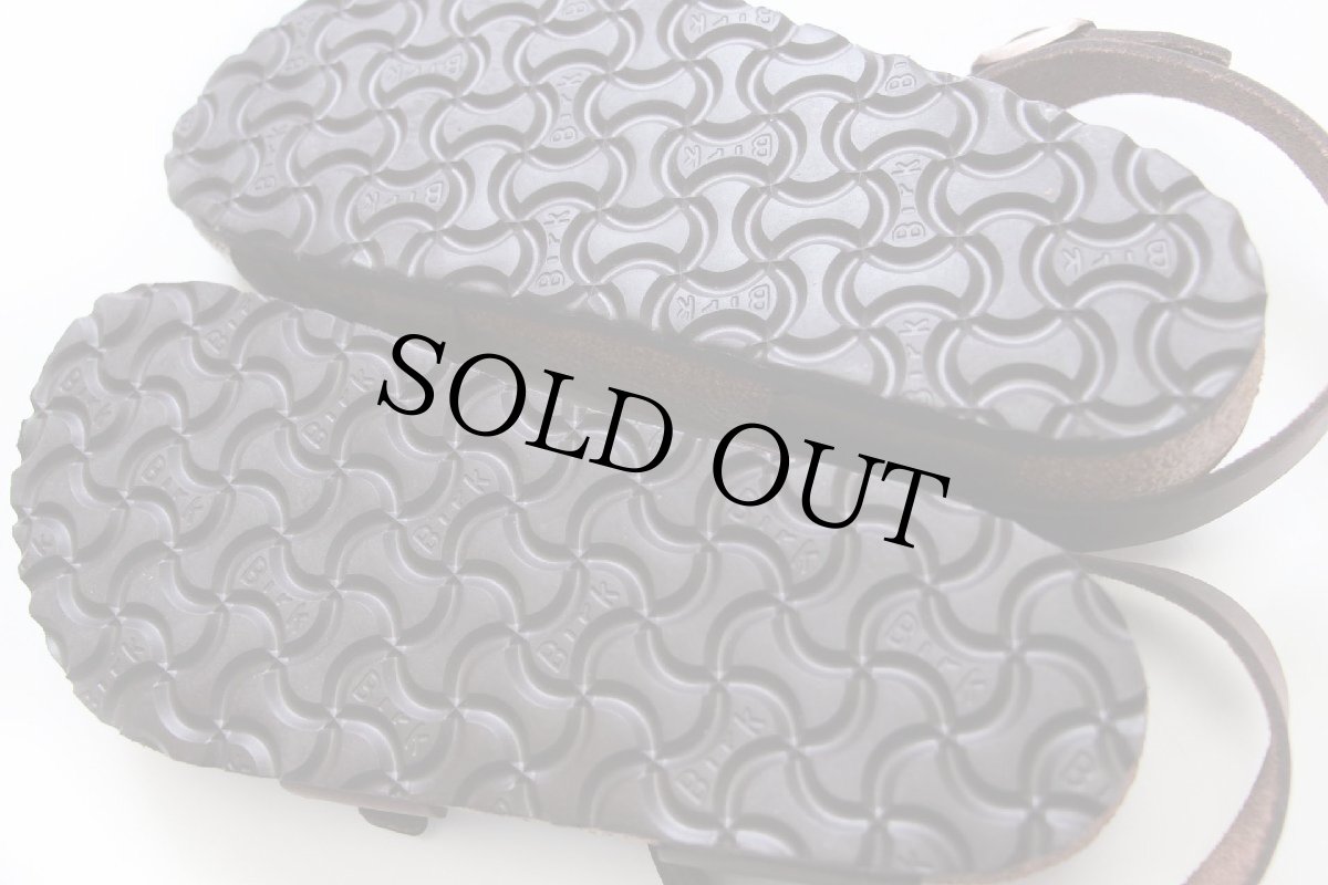 画像4: ドイツ製 BIRKENSTOCKビルケンシュトック Yara ヤラ レザー サンダル ダークブラウン 37/24 (4)