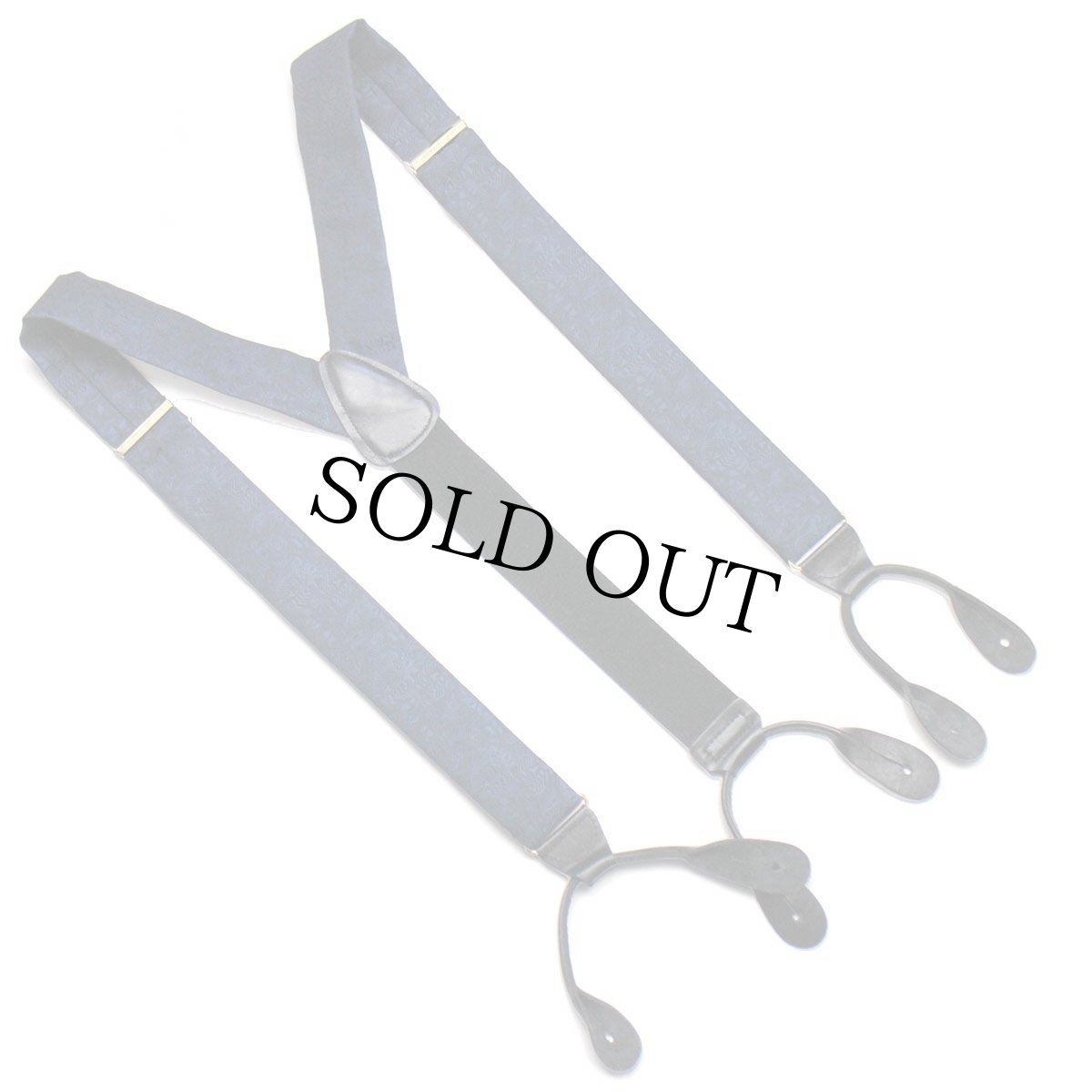 画像3: CAS GERMANY サカナ 総柄 ボタンタブ式 サスペンダー★91 (3)