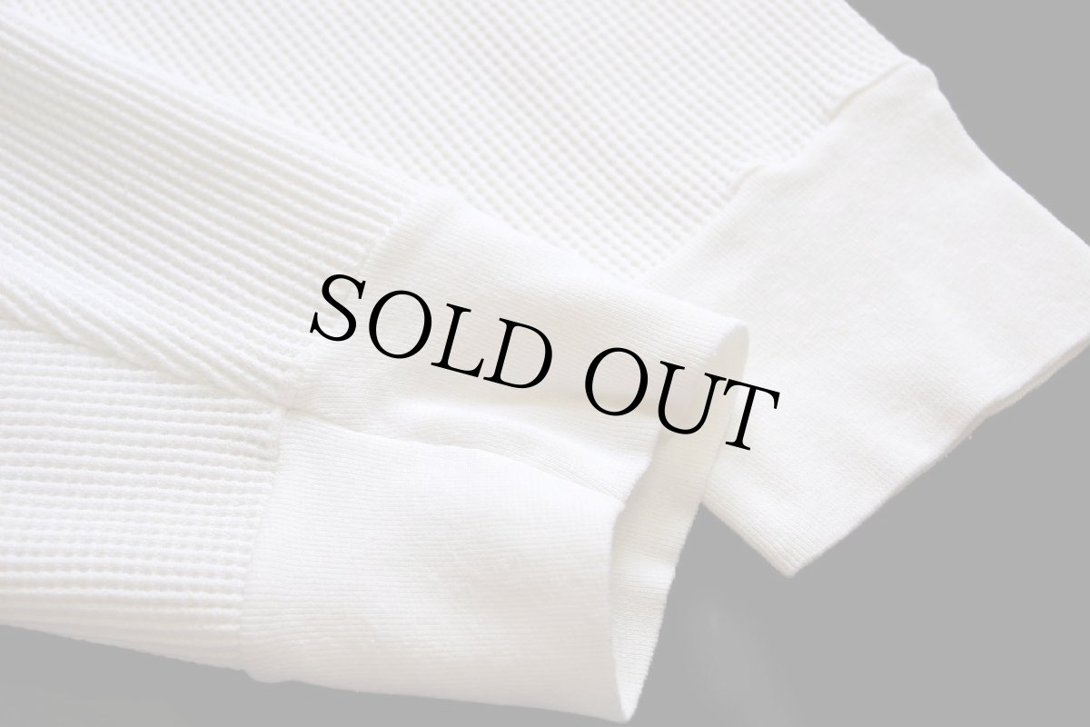 画像6: UNKNOWN コットン サーマルシャツ ナチュラル 特大 (6)