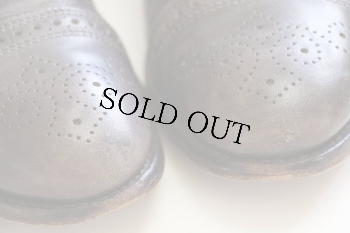 画像7: USA製 Allen Edmonds アレンエドモンズ Strand ストレートチップ レザーシューズ グレーブラウン 8.5 3E★革靴 (7)