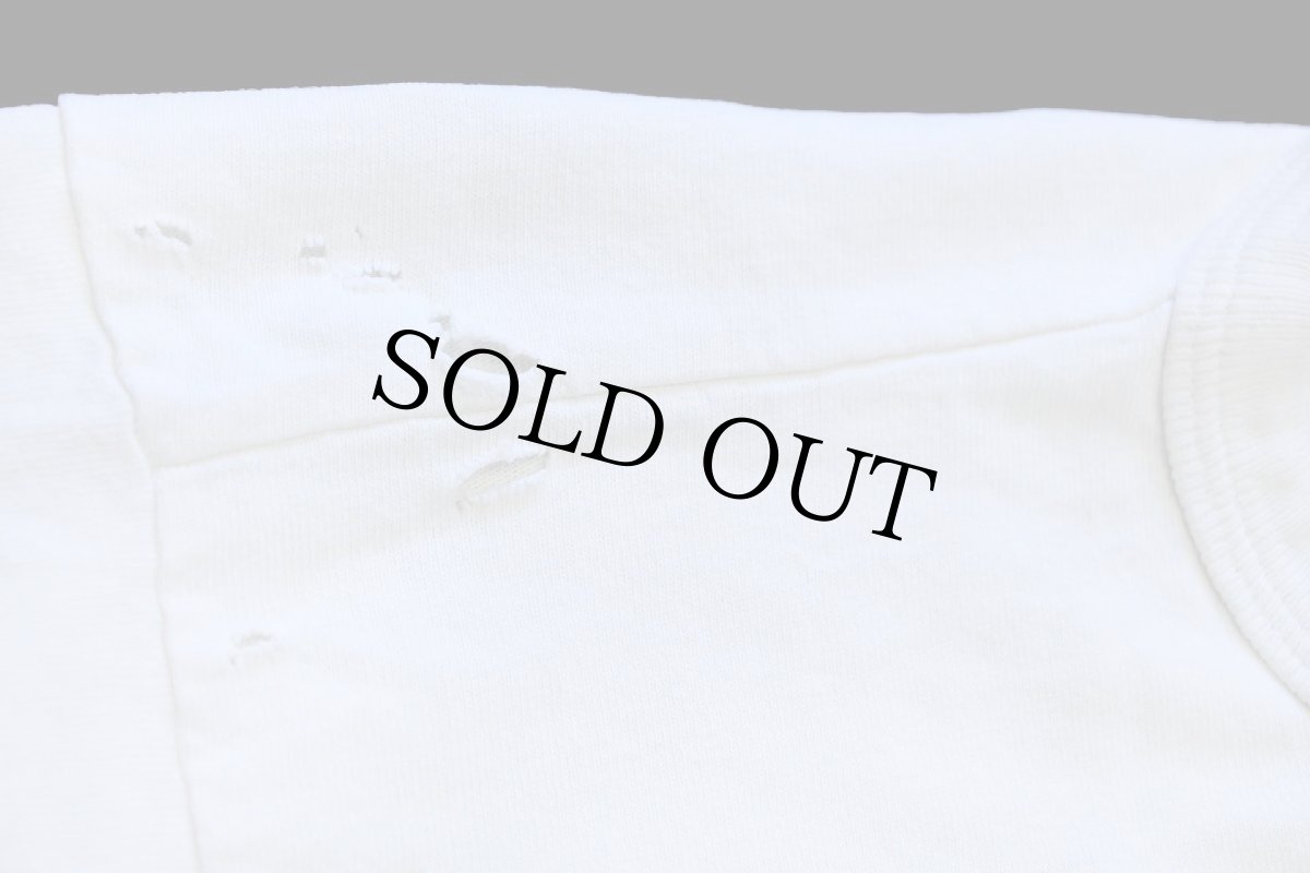 画像7: 90s USA製 Championチャンピオン NHL ALL STAR GAME 1991 コットンTシャツ ボロ 白 L (7)