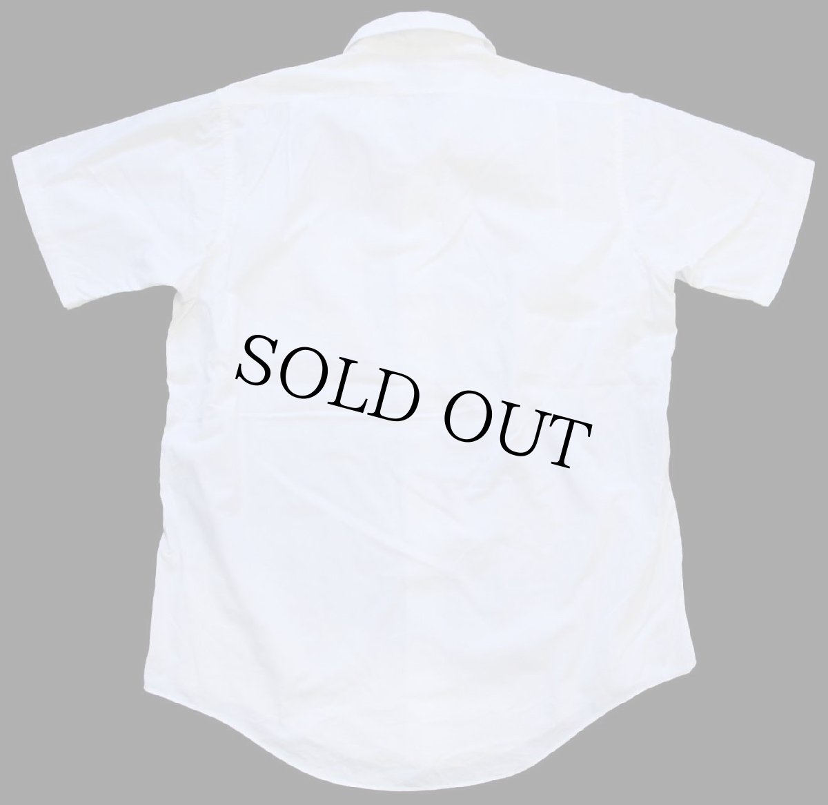 画像2: 60s MONTGOMERY WARD BRENT 半袖 コットンシャツ 白 15 (2)