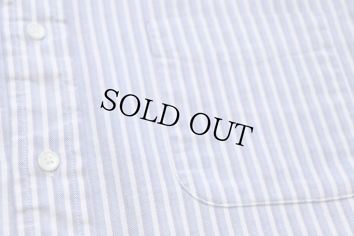 画像5: 90s USA製 L.L.Bean マルチストライプ ボタンダウン オックスフォード コットンシャツ 15.5 (5)