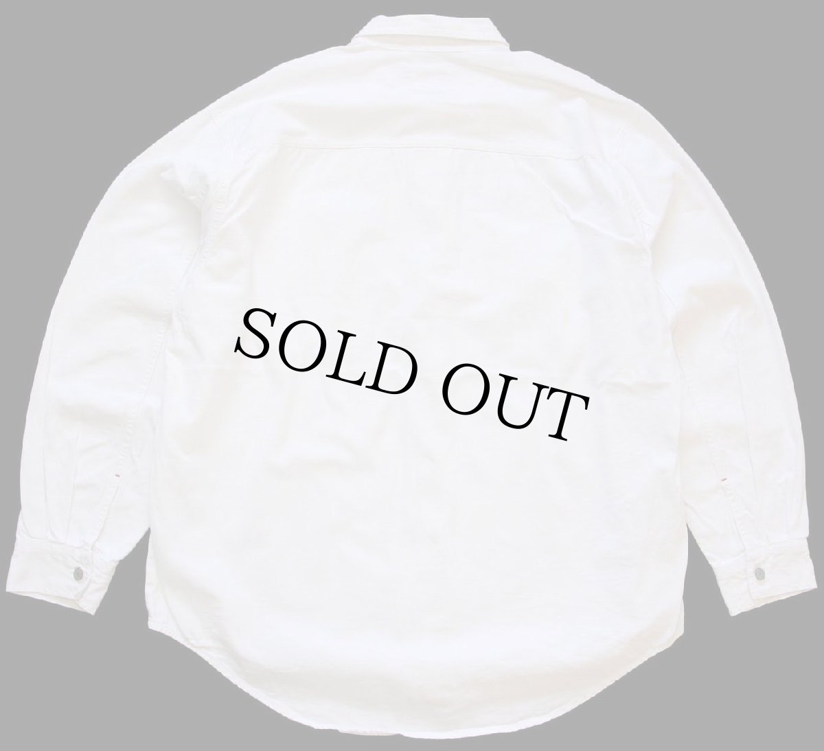 画像2: 90s Levi'sリーバイス ホワイト デニムシャツ XL★04 (2)