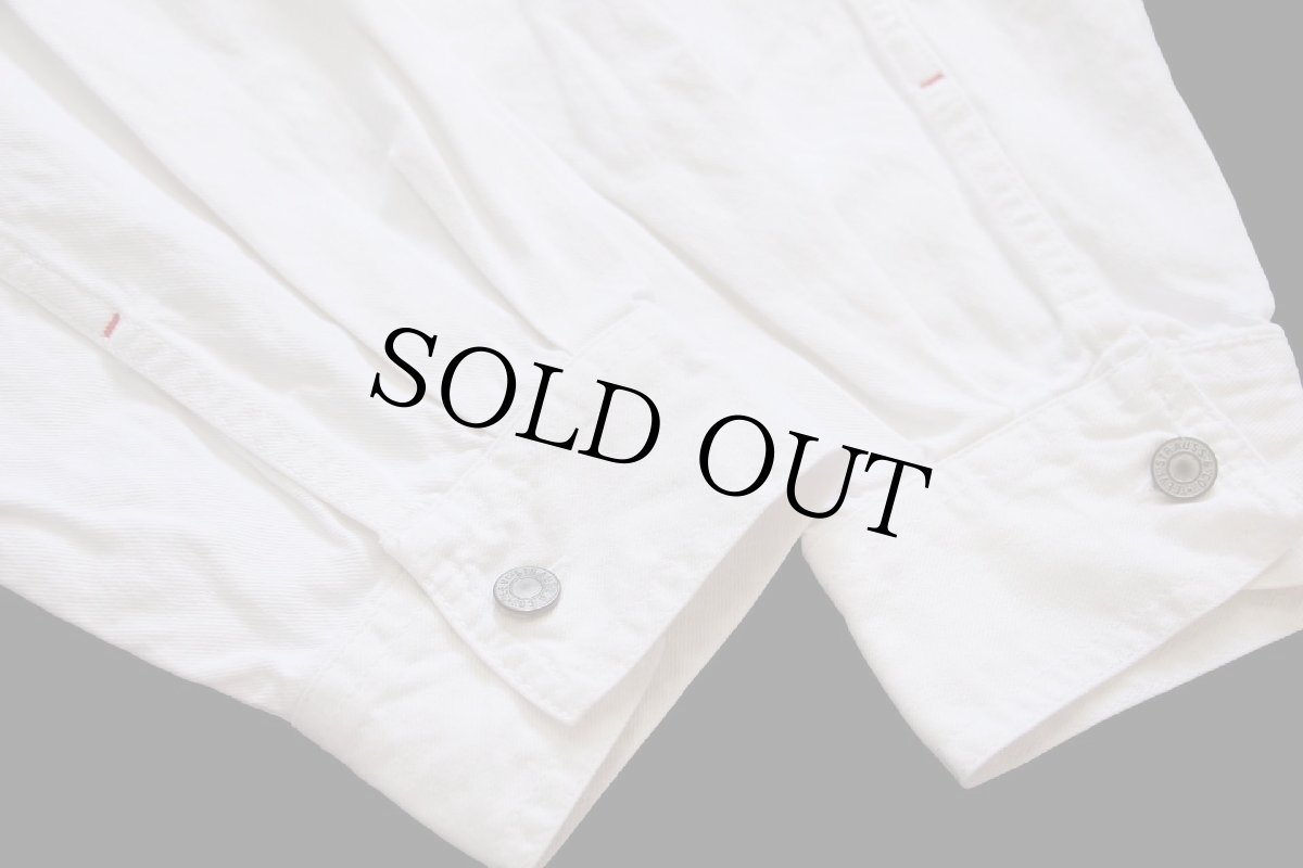 画像6: 90s Levi'sリーバイス ホワイト デニムシャツ XL★04 (6)